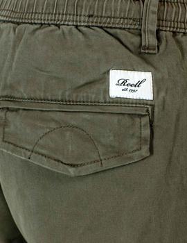 Pantalón con bolsillos Reell verde para hombre