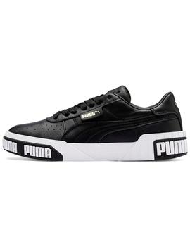 Increíble Hamburguesa Conjugado Zapatillas Puma Cali Bold negras unisex