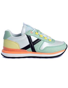 Zapatillas Munich Sunset 19 verde menta para mujer