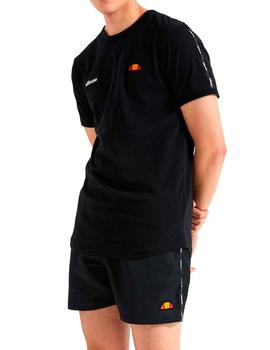 Camiseta larga Ellesse Fedora Tee negra para hombre