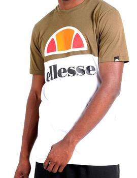 Camiseta Ellesse combinada a 2 colores para hombre