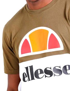 Camiseta Ellesse combinada a 2 colores para hombre