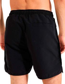 Bañador negro Ellesse con franja beige Asterion Swim Short