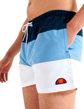 Bañador Ellesse de rayas azules Cielo Swim Short para hombre