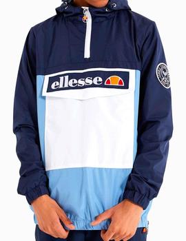 Cazadora Ellesse Orologio Track Top azul marino con celeste