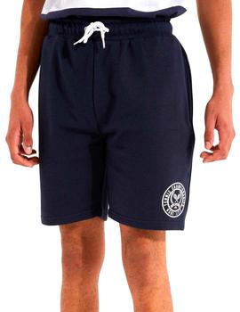 Pantalón corto de algodón Ellesse Dodici Short azul marino