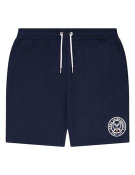 Pantalón corto de algodón Ellesse Dodici Short azul marino