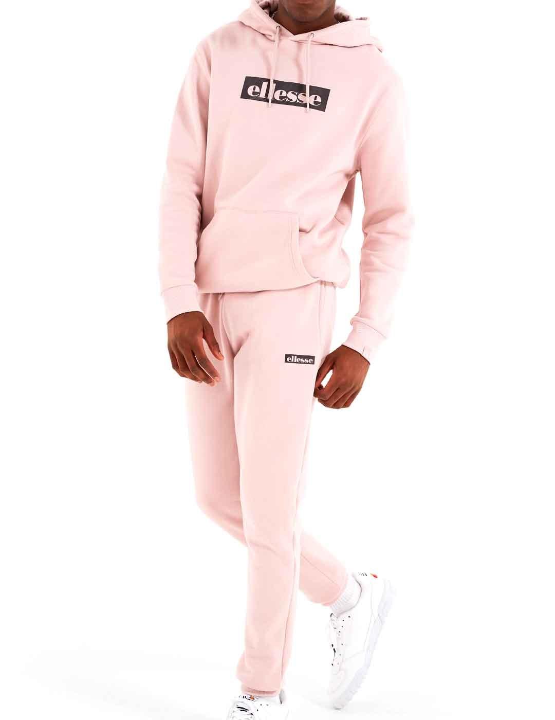 Chándal completo Ellesse rosa Mese Jog Suit para hombre