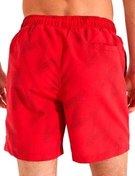 Bañador rojo Ellesse Kraken Swim Short para hombre