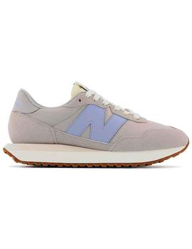 Zapatillas para chica New Balance 237 gris N malva