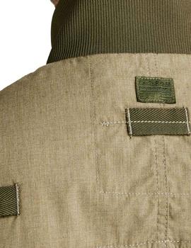 Cazadora fina G Star Raw verde militar para hombre