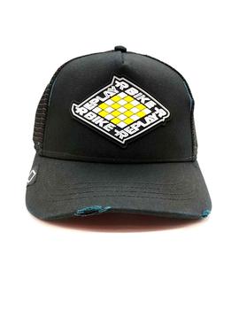 Gorra Replay negra con escudo Bike AM4311 A0406A 098