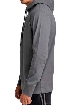 Sudadera suelta G Star Raw gris con capucha