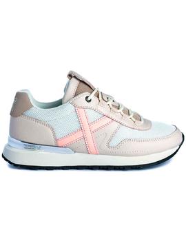 Zapatillas Munich para chica Sunset 16 color crema