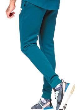 Pantalón skinny 11 Degrees azul verdoso para hombre