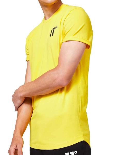 Camiseta amarilla ajustada Degrees | 24horas