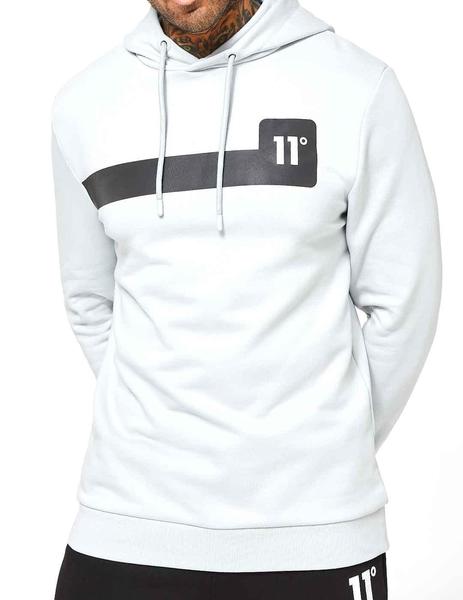 Sudadera Eleven Degrees blanca hombre Envío 24horas