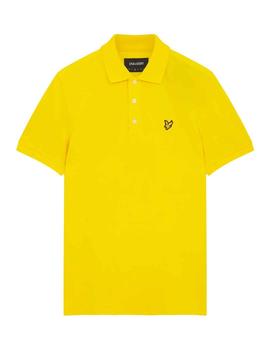 Polo amarillo chillón Lyle Scott hombre