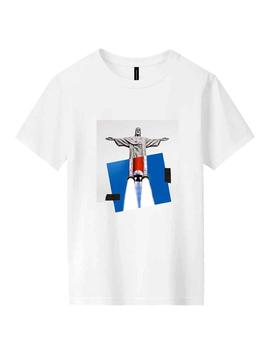 Camiseta Cristo Redentor blanca Independent Republic