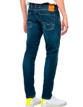 Tejano Replay para hombre azul clásico Anbass Slim