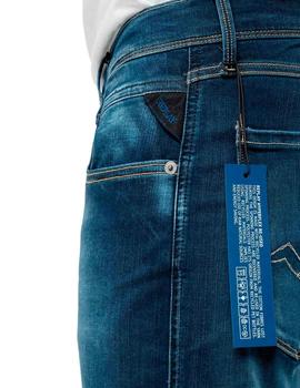 Tejano Replay para hombre azul clásico Anbass Slim