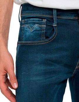 Tejano Replay para hombre azul clásico Anbass Slim