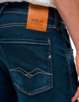 Tejano Replay para hombre azul clásico Anbass Slim