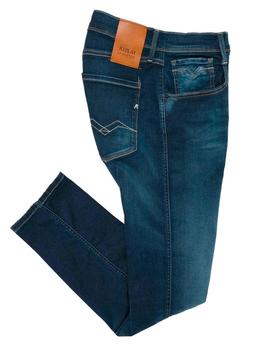 Tejano Replay para hombre azul clásico Anbass Slim