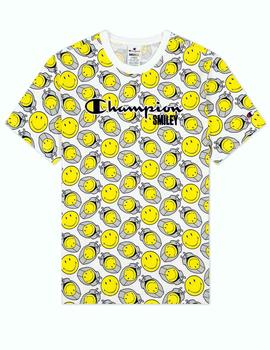 Camiseta Champion Smiley estampada con caras sonrientes