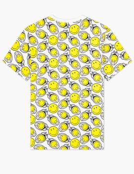 Camiseta Champion Smiley estampada con caras sonrientes