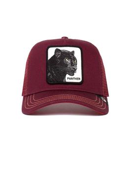 Gorra pantera Goorin Bros granate