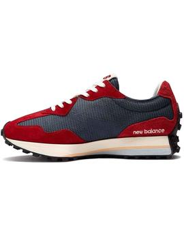 Zapatillas New Balance 327 color granate para hombre