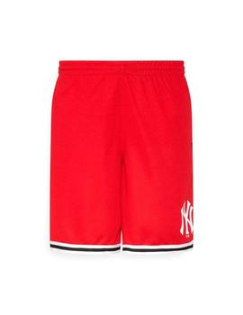 Pantalón corto rojo New York Yankees