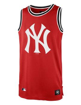 Camiseta de asas roja New York Yankees