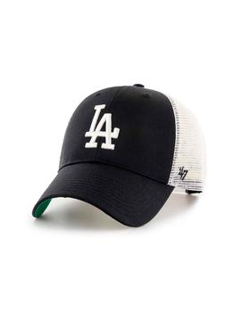 Gorra de Los Ángeles negra con letras LA blancas