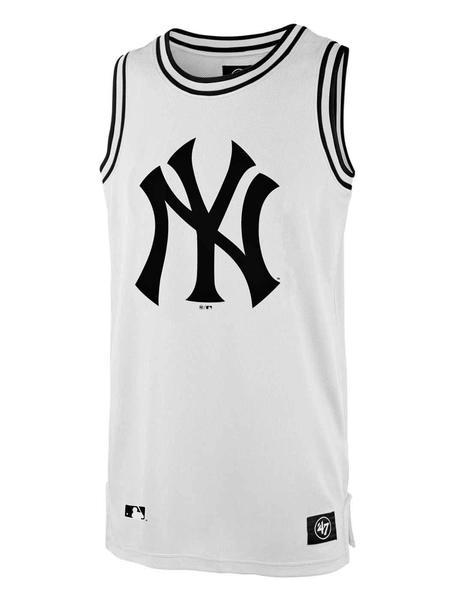 Camiseta New York Yankees blanca hombre