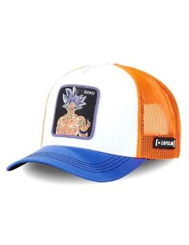 Gorra Goku blanca de Capslab ULT3