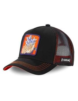 Gorra Goku negra de Capslab modelo ULT2