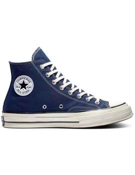 Converse básicas azul marino de lona para chico