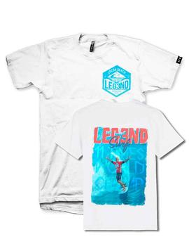 Camiseta Legend de Kelly Slater haciendo Surf