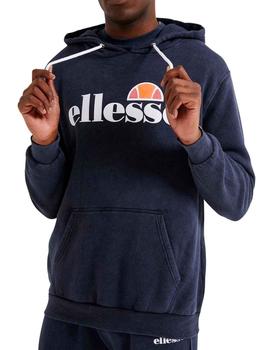 Sudadera Ellesse Gottero azul marino con capucha para hombre